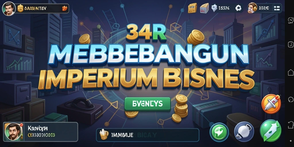 Tampilan gameplay 34R yang seru dan mendalam.