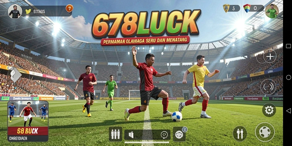 Screenshot gameplay <strong>678LUCK</strong> menampilkan aksi olahraga yang mendebarkan.