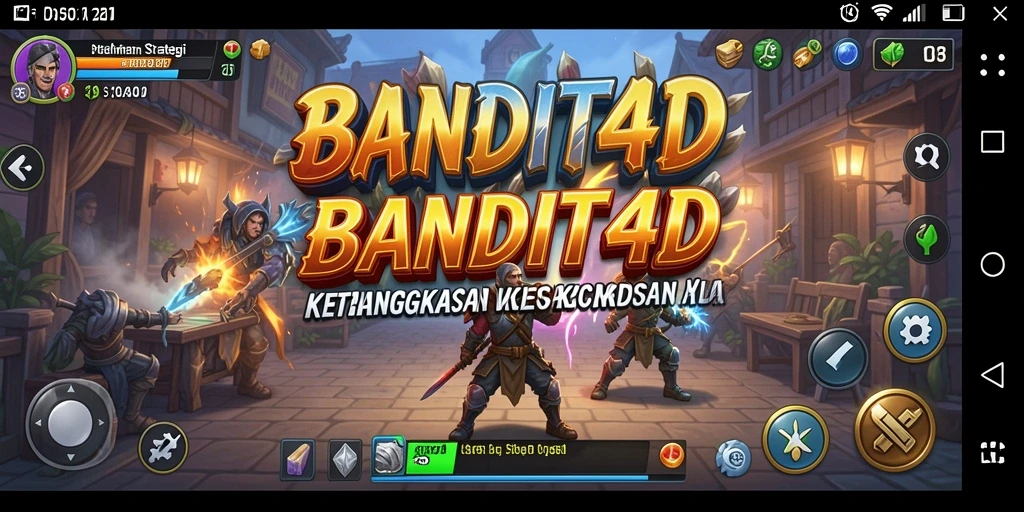 Gameplay seru dan strategi mendalam dalam BANDIT4D.