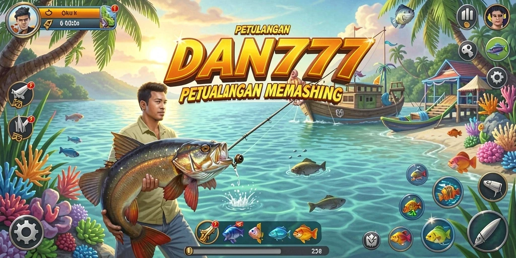 Gameplay menakjubkan dengan pengalaman memancing yang realistis.