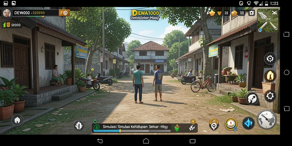 Gameplay menarik di DEWA1000 dengan interaksi karakter.
