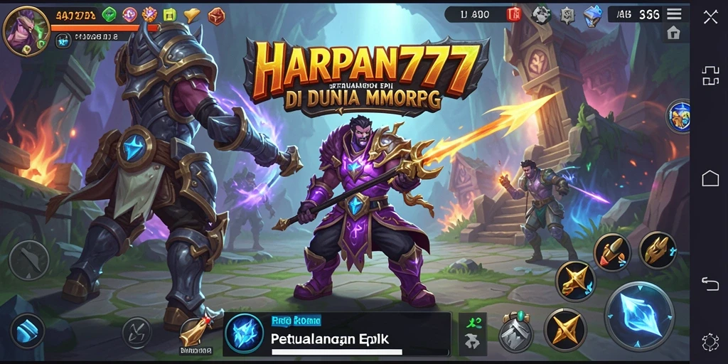 Gameplay seru dan grafis menawan di HARAPAN777.