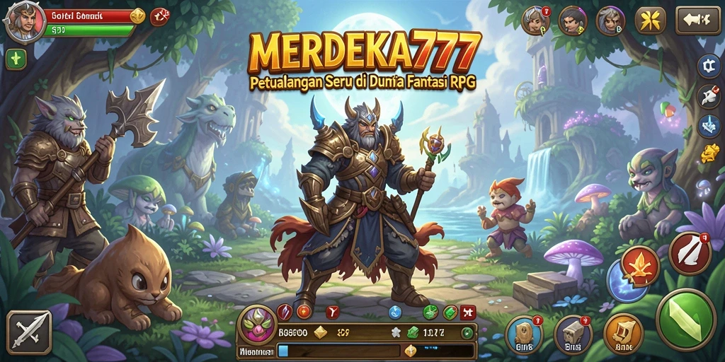 Gameplay seru dari MERDEKA777 di dunia RPG yang memukau.