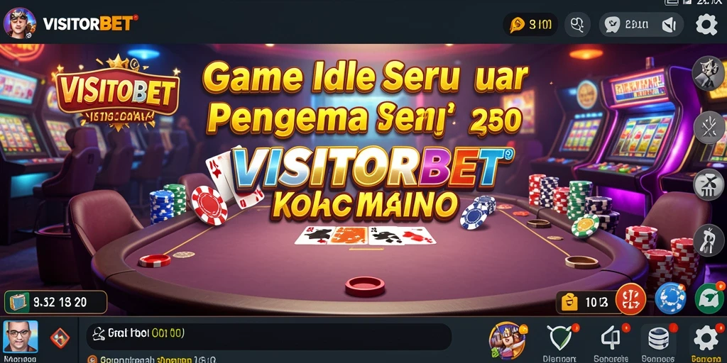 Tampilan menarik dari gameplay <strong>VISITORBET</strong> dengan elemen kasino yang memukau.