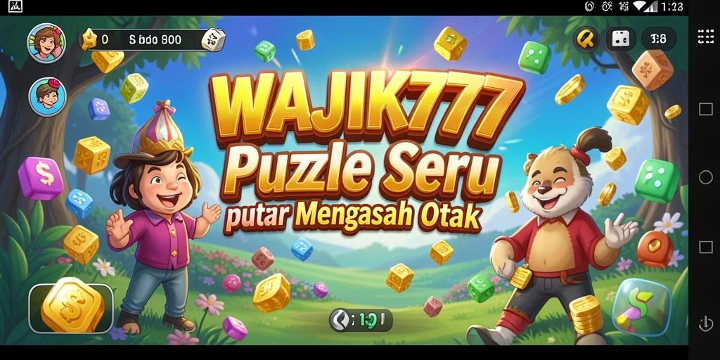 Tampilan gameplay seru dari WAJIK777 yang menantang.