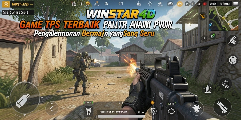 Gameplay seru WINSTAR4D dengan aksi menegangkan di medan pertempuran.