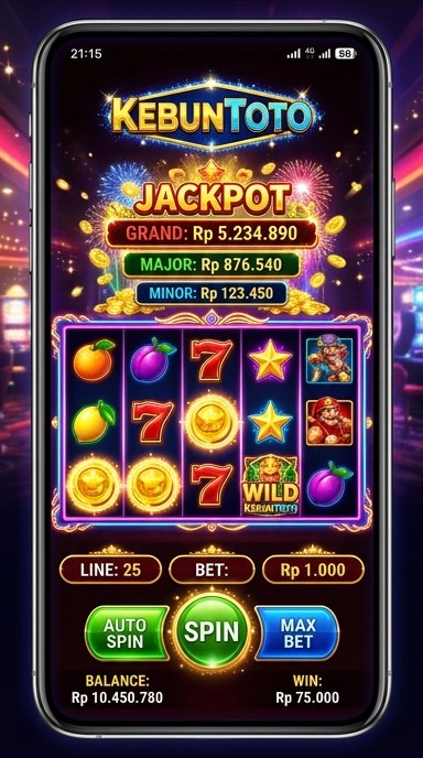 Screenshot antarmuka pengguna kebuntoto untuk akses aplikasi yang mudah.